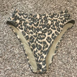 Aerie size large high waist swim bottom